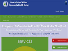 Tablet Screenshot of gpwhealthcenter.org